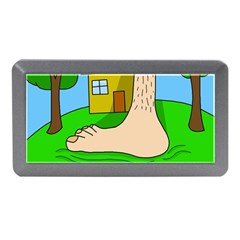 Giant Foot Memory Card Reader (mini) by Valentinaart