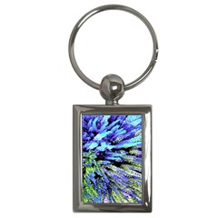 Colorful Floral Art Key Chains (rectangle)  by yoursparklingshop