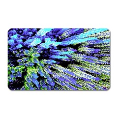 Colorful Floral Art Magnet (rectangular) by yoursparklingshop