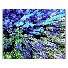 Colorful Floral Art Rectangular Jigsaw Puzzl