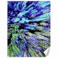 Colorful Floral Art Canvas 18  X 24   by yoursparklingshop