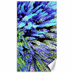 Colorful Floral Art Canvas 40  X 72   by yoursparklingshop