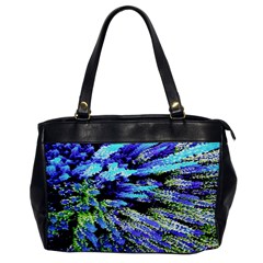 Colorful Floral Art Office Handbags