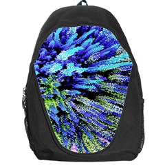 Colorful Floral Art Backpack Bag by yoursparklingshop