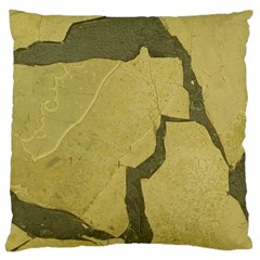 Stylish Gold Stone Large Cushion Case (two Sides) by yoursparklingshop