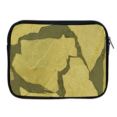 Stylish Gold Stone Apple Ipad 2/3/4 Zipper Cases by yoursparklingshop