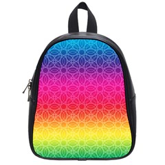 Rainbow Rings School Bags (small)  by PhotoThisxyz