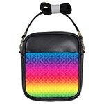 Rainbow Rings Girls Sling Bags Front