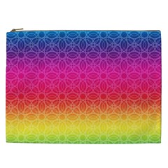 Rainbow Rings Cosmetic Bag (xxl)  by PhotoThisxyz