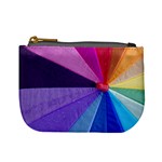 Rainbow Umbrella Mini Coin Purses Front