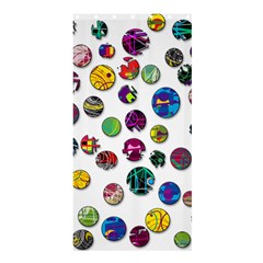 Play With Me Shower Curtain 36  X 72  (stall)  by Valentinaart