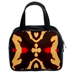 DEVIDING THE SHADOW Classic Handbags (2 Sides) Front