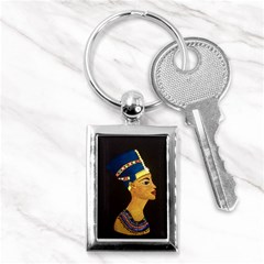 Egyptian Queen Key Chain (rectangle) by DeneWestUK