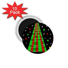 Xmas Tree  1 75  Magnets (10 Pack)  by Valentinaart