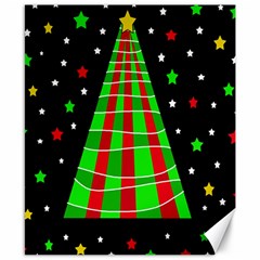 Xmas Tree  Canvas 8  X 10  by Valentinaart