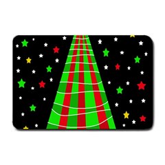 Xmas Tree  Small Doormat  by Valentinaart