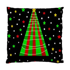 Xmas Tree  Standard Cushion Case (one Side) by Valentinaart