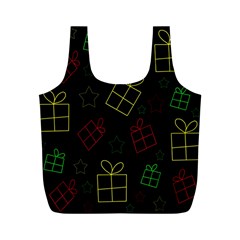 Xmas Gifts Full Print Recycle Bags (m)  by Valentinaart