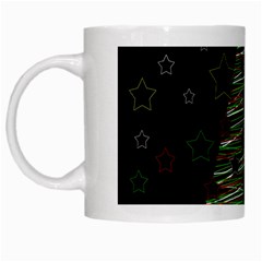 Xmas Tree 2 White Mugs by Valentinaart