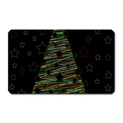 Xmas Tree 2 Magnet (rectangular)