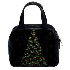 Xmas Tree 2 Classic Handbags (2 Sides) by Valentinaart