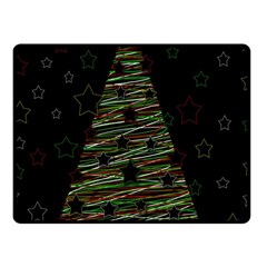 Xmas Tree 2 Fleece Blanket (small) by Valentinaart