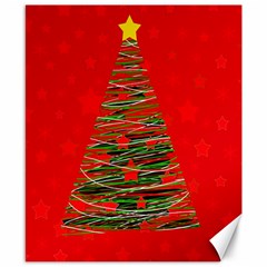 Xmas Tree 3 Canvas 8  X 10  by Valentinaart