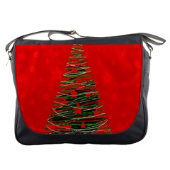 Xmas Tree 3 Messenger Bags by Valentinaart