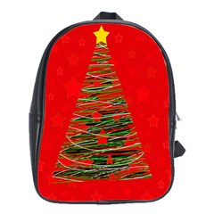 Xmas Tree 3 School Bags (xl)  by Valentinaart