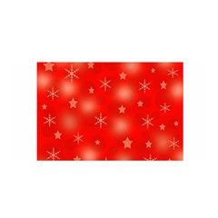 Red Xmas Desing Satin Wrap by Valentinaart