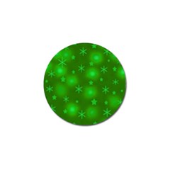 Green Xmas Design Golf Ball Marker by Valentinaart