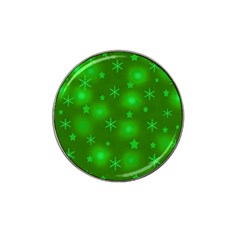 Green Xmas Design Hat Clip Ball Marker (4 Pack) by Valentinaart