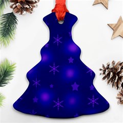 Blue Xmas Design Ornament (christmas Tree) by Valentinaart