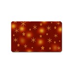 Xmas design Magnet (Name Card) Front