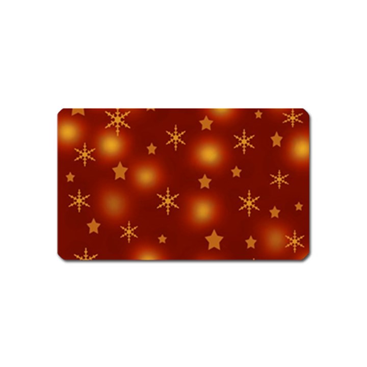 Xmas design Magnet (Name Card)