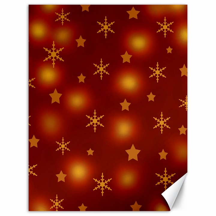 Xmas design Canvas 12  x 16  