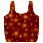 Xmas design Full Print Recycle Bags (L)  Front