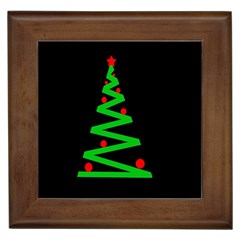 Simple Xmas Tree Framed Tiles by Valentinaart