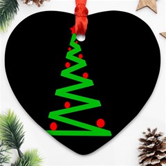 Simple Xmas Tree Ornament (heart)  by Valentinaart