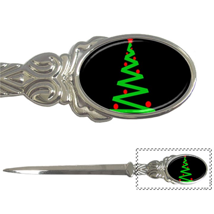 Simple Xmas tree Letter Openers