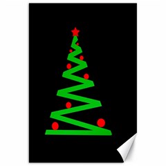 Simple Xmas Tree Canvas 20  X 30  