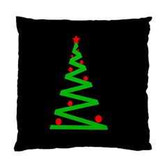 Simple Xmas Tree Standard Cushion Case (two Sides) by Valentinaart