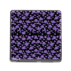 Palm Trees Motif Pattern Memory Card Reader (square) by dflcprints