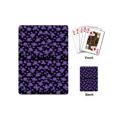 Palm Trees Motif Pattern Playing Cards (mini)  by dflcprints