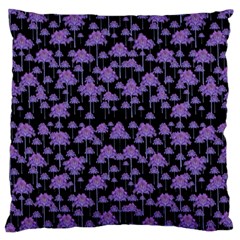 Palm Trees Motif Pattern Large Cushion Case (two Sides) by dflcprints