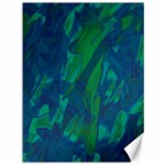 Green and blue design Canvas 36  x 48   35.26 x46.15  Canvas - 1