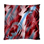 Blue and red smoke Standard Cushion Case (Two Sides) Front