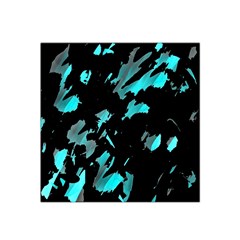 Painter Was Here - Cyan Satin Bandana Scarf by Valentinaart