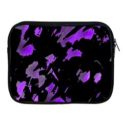 Painter Was Here - Purple Apple Ipad 2/3/4 Zipper Cases by Valentinaart