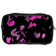 Painter Was Here - Magenta Toiletries Bags by Valentinaart